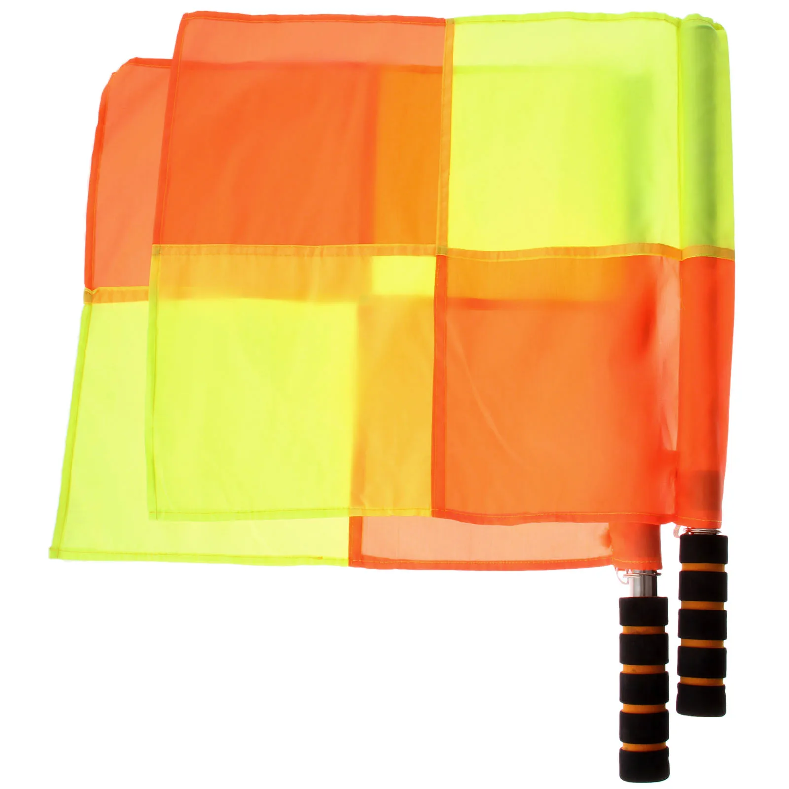 Флаг судьи по футболу/футболу, с сумкой для переноски, для тренировок по футболу, регби, хоккею, 2 шт. от AliExpress WW
