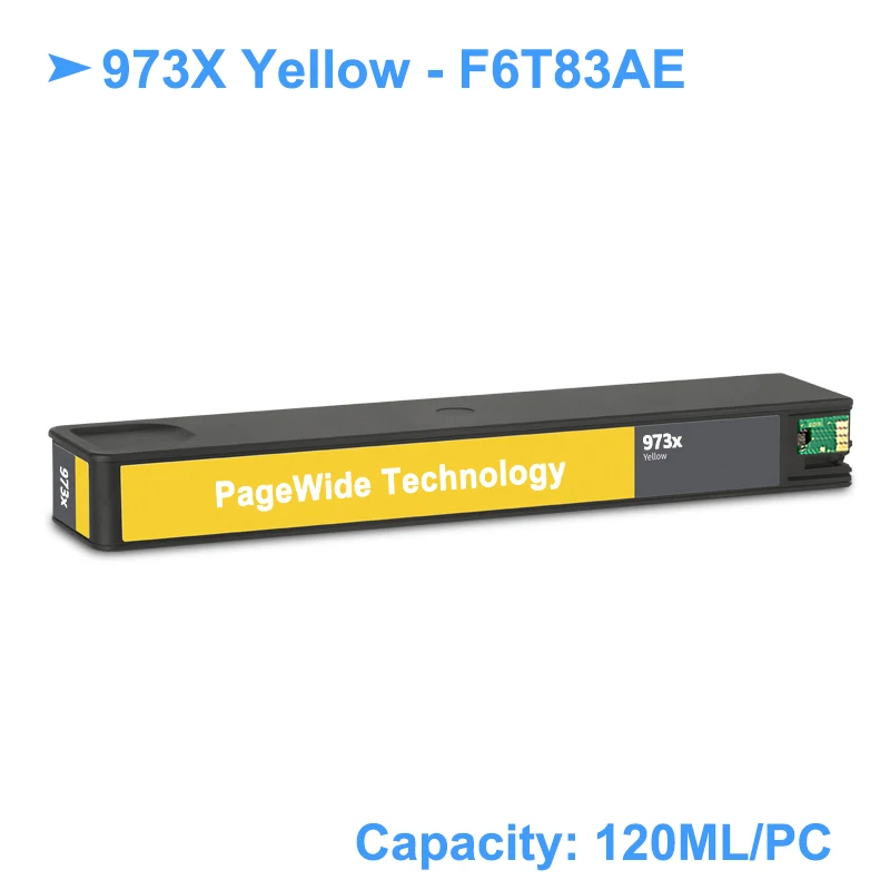 [Сторонний бренд] для HP 973X 973XL Восстановленный чернильный картридж PageWide Pro 352dw 452dn