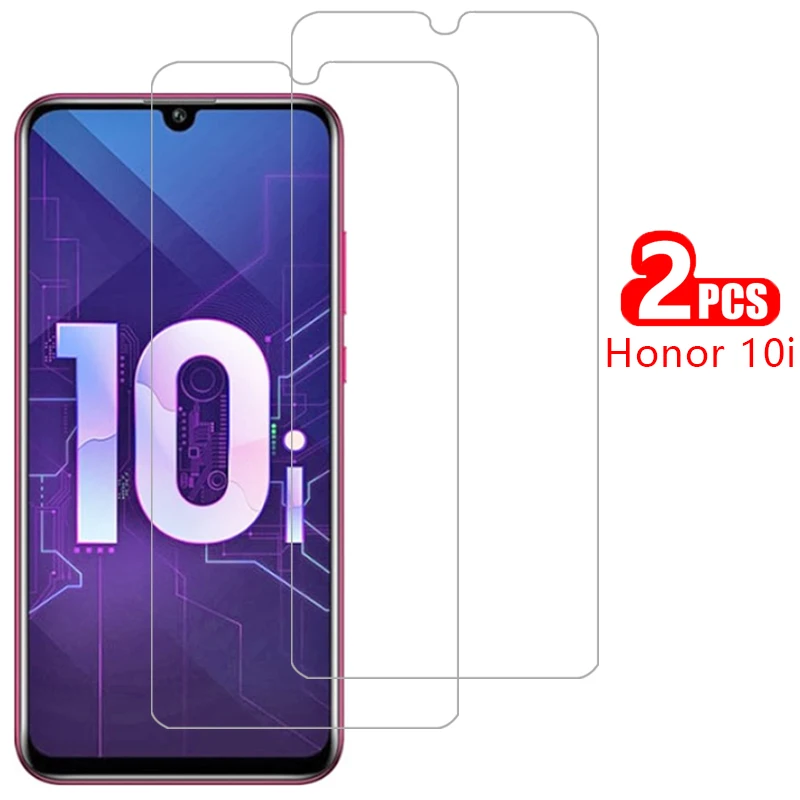 

screen protector tempered glass for huawei honor 10i case cover on honor10i 10 i i10 protective coque bag huawe honer onor honr