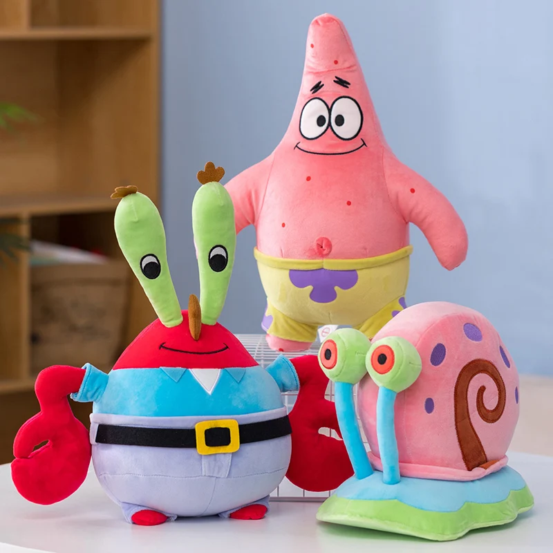 Kawaii Губка Боб модная плюшевая кукла Патрик звезда Классическая аниме игрушка
