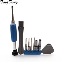 tingdong 1set screwdriver set repair tools kit for nintendo switch new 3ds wii wii u nes snes ds lite gba gamecube