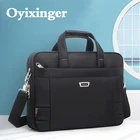 OYIXINGER деловой мужской ноутбук для Maxbook Lenovo HP Dell Компьютерная сумка Портативные Сумки через плечо KUMON 17 дюймов Водонепроницаемый портфель