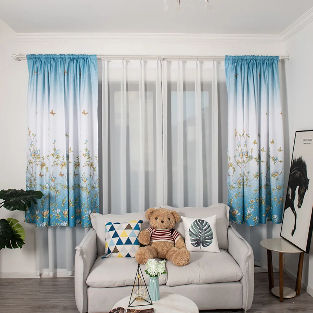 Шторы для комнаты занавески на окна Затемненные спальни гостиной 1 шт. 100*200 см с