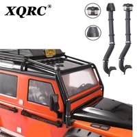 trx4 changeable head wading throat high inlet dust collecting cover for 110 rc crawler trx4 axial