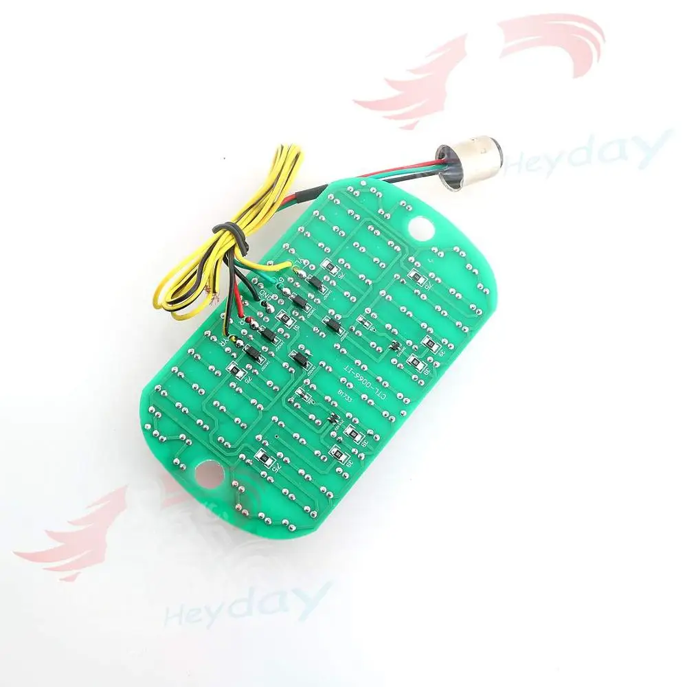 Мотоциклетный светодиодный задний фонарь интегрированные поворотники для SUZUKI