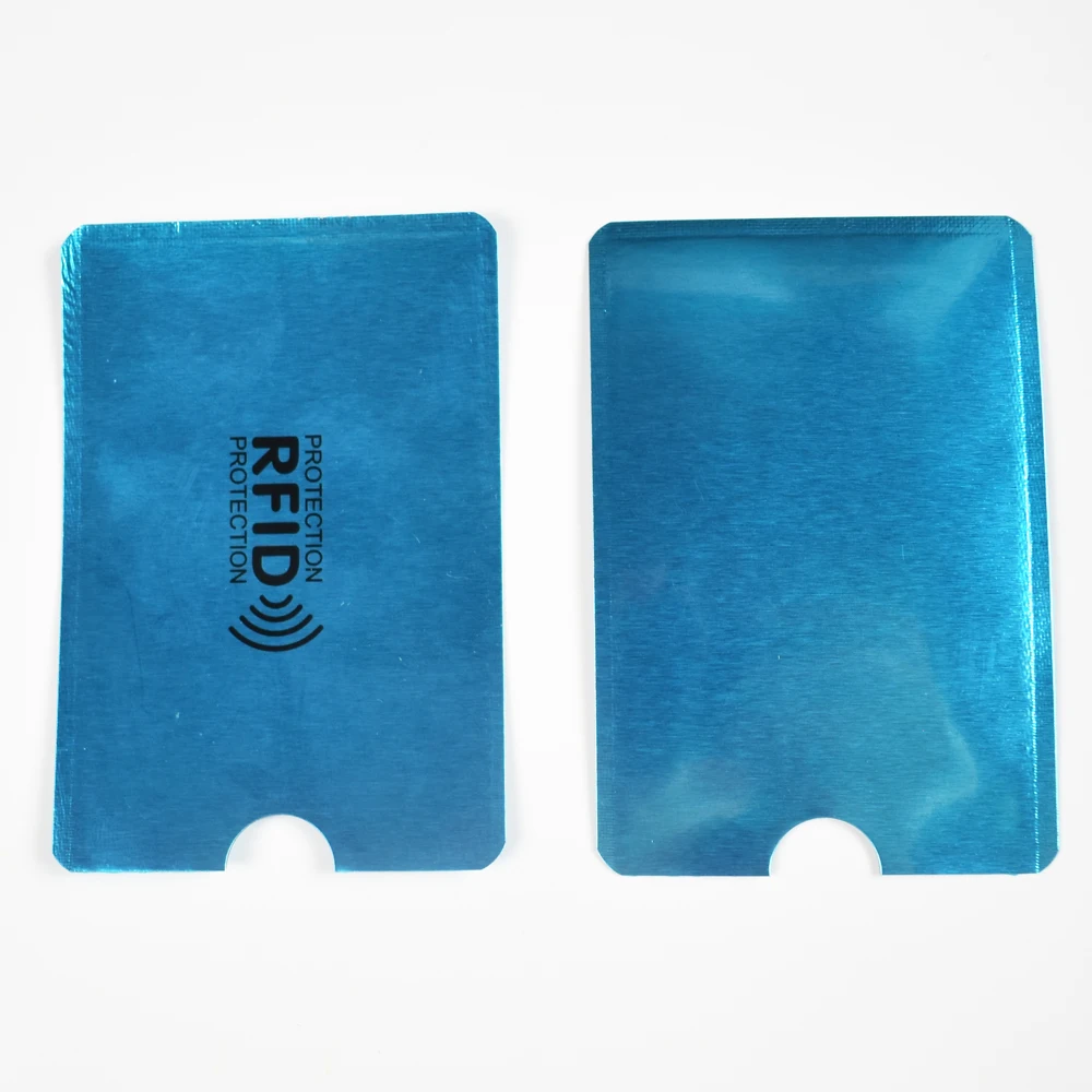 Чехол для банковских карт с Rfid-блокировкой 6 шт. держатель алюминий | Безопасность