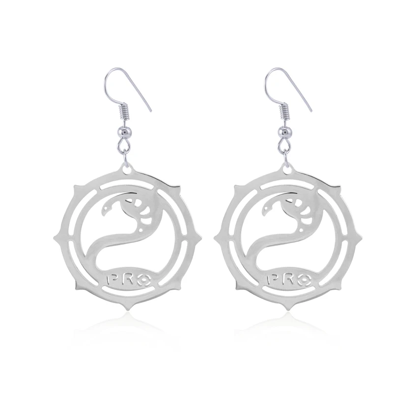 Побег из Tarkov серьги в виде капель с змея Форма Серьги-Подвески ручной работы