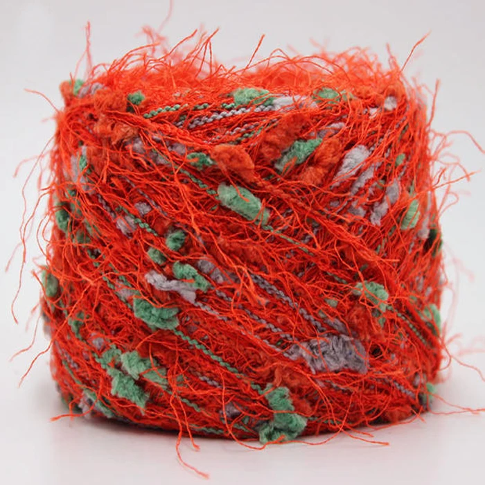 100 г красочный мохеровый шерстяной свитер трикотаж ручная вязка Оптовая пряжа