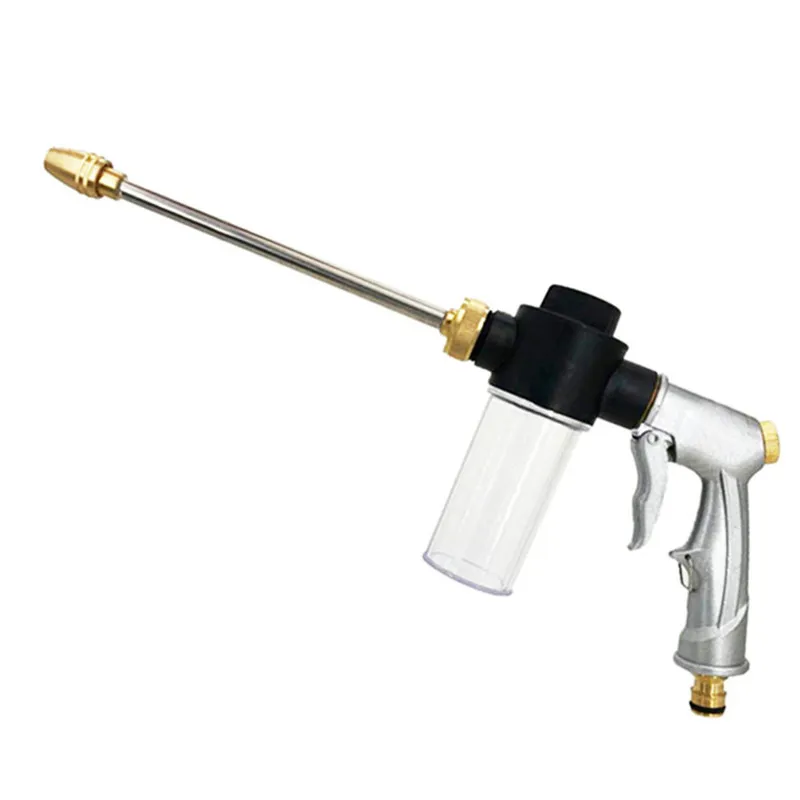 

New High-Pressure Metal Water Spray Gun Car Washer Cleaner Garden Hose Water Gun Sprinkler Foam Water Gun For The Garden