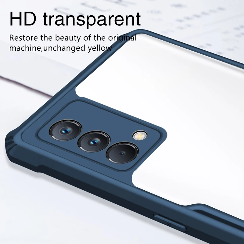 rzants for oppo realme gt master edition 5g case hard camouflage protection slim thin small hole cover free global shipping