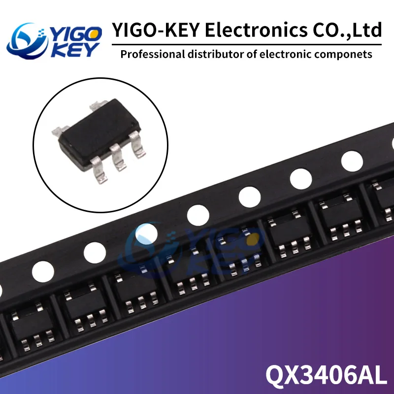 

10Pcs QX3406AL QX3406 SOT23-5 DC-DC Buck Converter Chip New Original