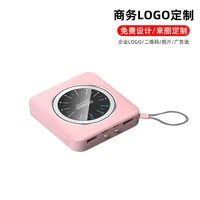 the new mini cute charger has a large capacity of 10000mah 9v usb qc3 0pd 18w lithium ion lithium polymer battery