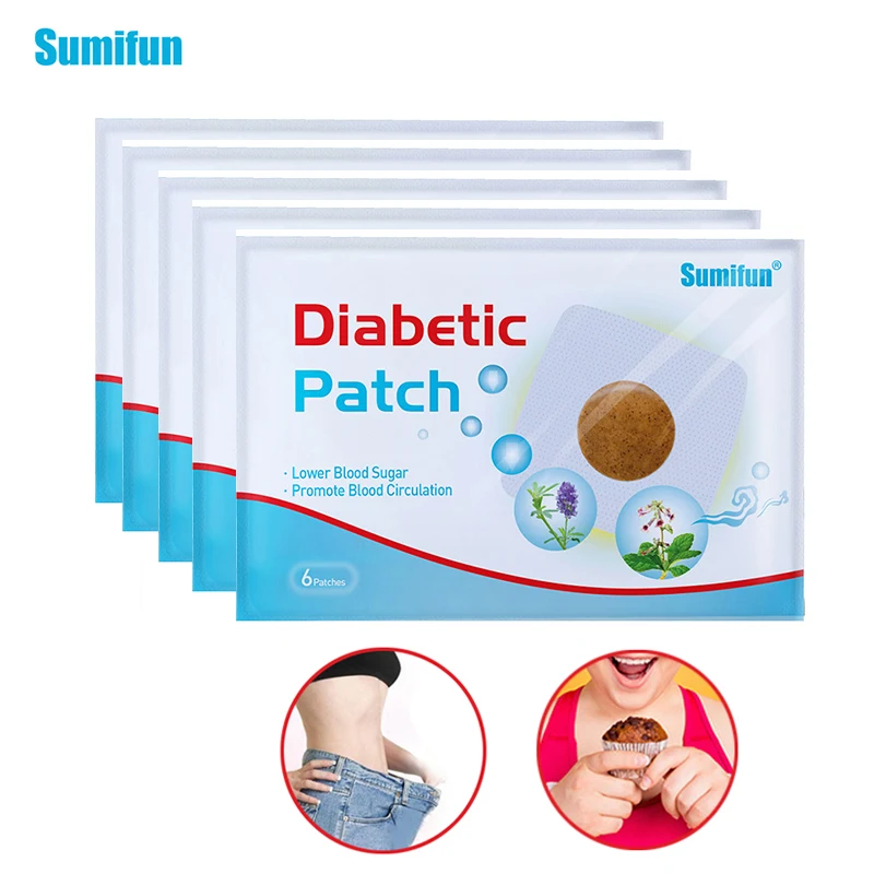 

30Pcs Sumifun Stabilizes Blood Patches Sugar Level Diabetic Patch Chinese Herbal Lower Blood Glucose Sugar Balance Stickers