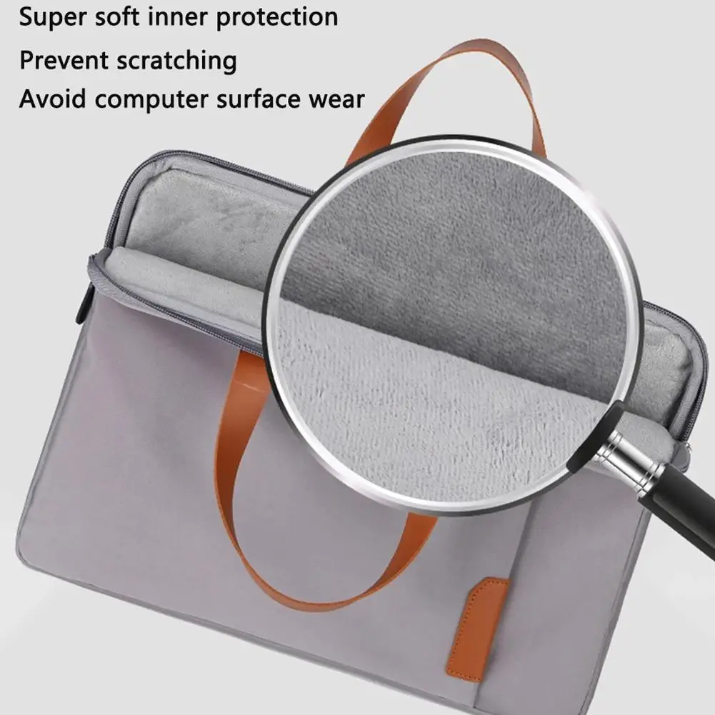 

Multi-use Design Waterproof Laptop Bag For 13 13.3 14.1 15 15.4 15.6 16 Inch Notebook Bag Fashion Handbag Laptop Sleeve Case