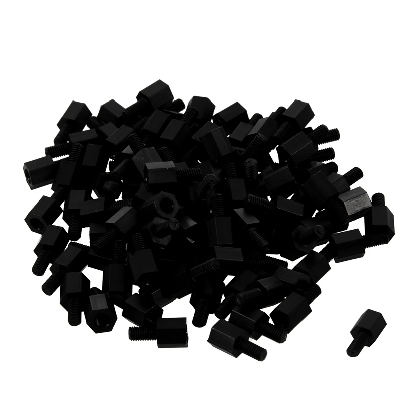 100x нейлоновая материнская плата с шестигранным противостоянием Резьбовая