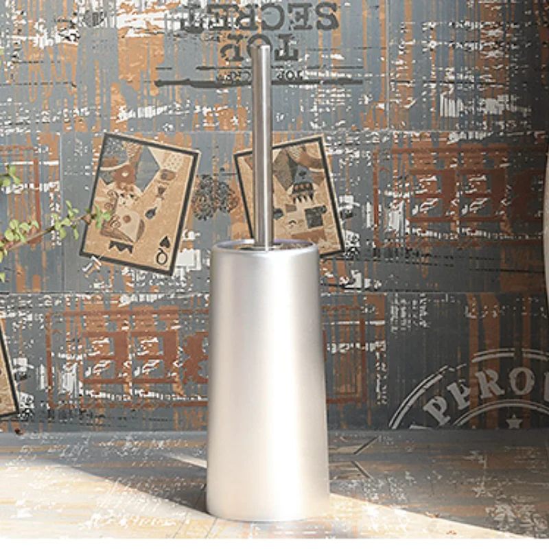 

Nordic Modern Toilet Brush Gold Creative No Dead Ends Toilet Brush Holder Set Floor Standing Wc Borstel Home Bathroom Items DF50