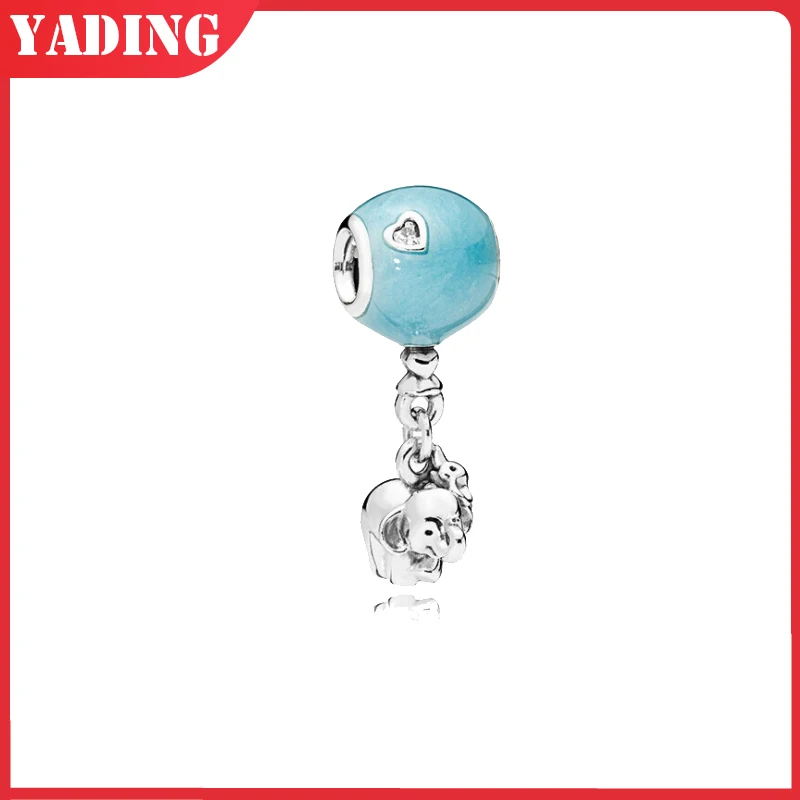 

2021 Hot new 925 Sterling Silver cute cartoon Dangle Charms Beads fit Original Pando Bracelet Fine Jewelry Gift wholesale