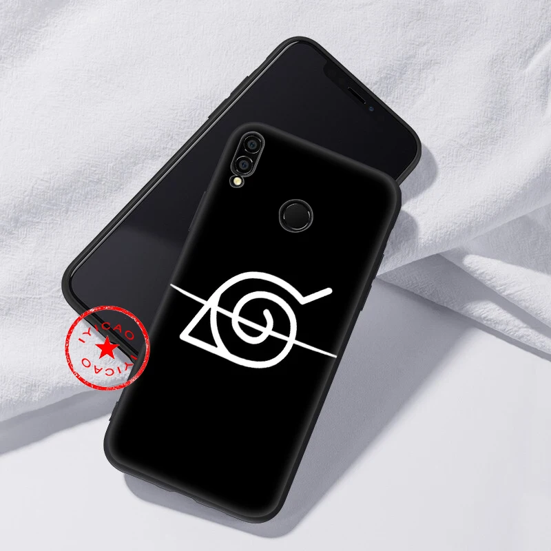 IYICAO Anime naruto logo Soft Case for Huawei Honor 20 10 9X 9 8X 8C 8 7X 7A 6A Lite Pro View Note Phone Cover |
