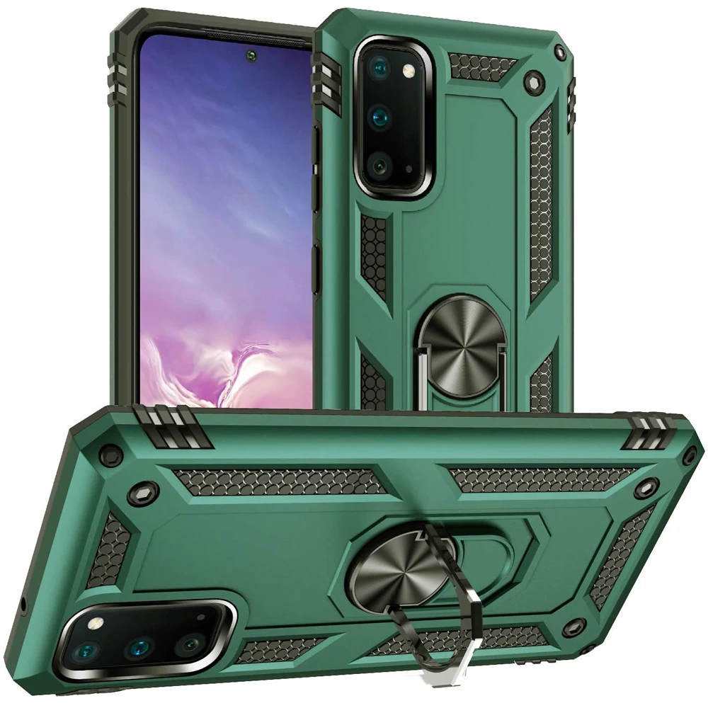 Для samsung Galaxy S10 S9 S8 Note 10 Plus S7 чехол военный класс 15 футов. Защитный с магнитной
