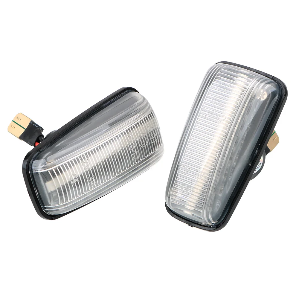 

LEEPEE A Pair For Peugeot 306 106 406 806 Expert Partner Blinker Light Signal Lamp LED Car Dynamic Side Marker Turn Signal Light