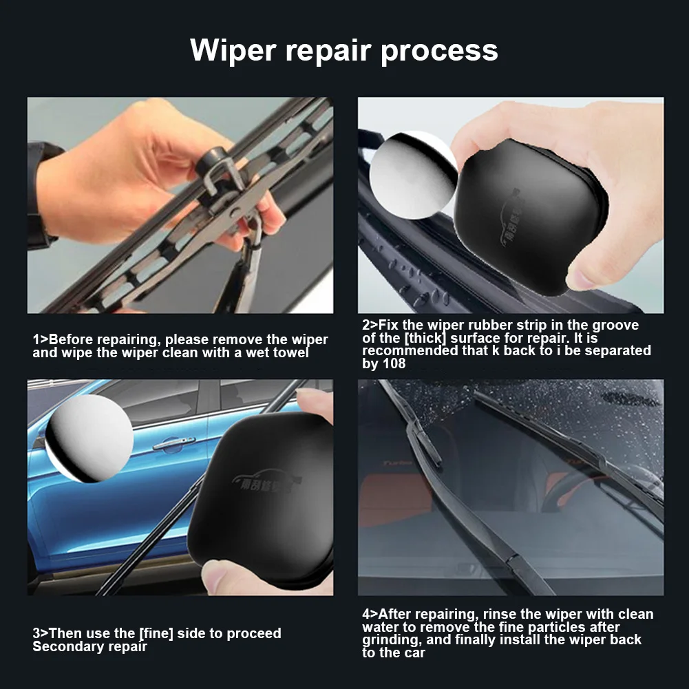 

Wiper Blade Refurbish Tool Repair Kit Auto Windshield Wiper Restorer Car Accessories Universal Car Windshield Wiper Repair Tool
