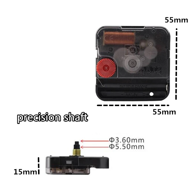 DIY часовой бесшумный механизм 12888 стены принадлежность для часов