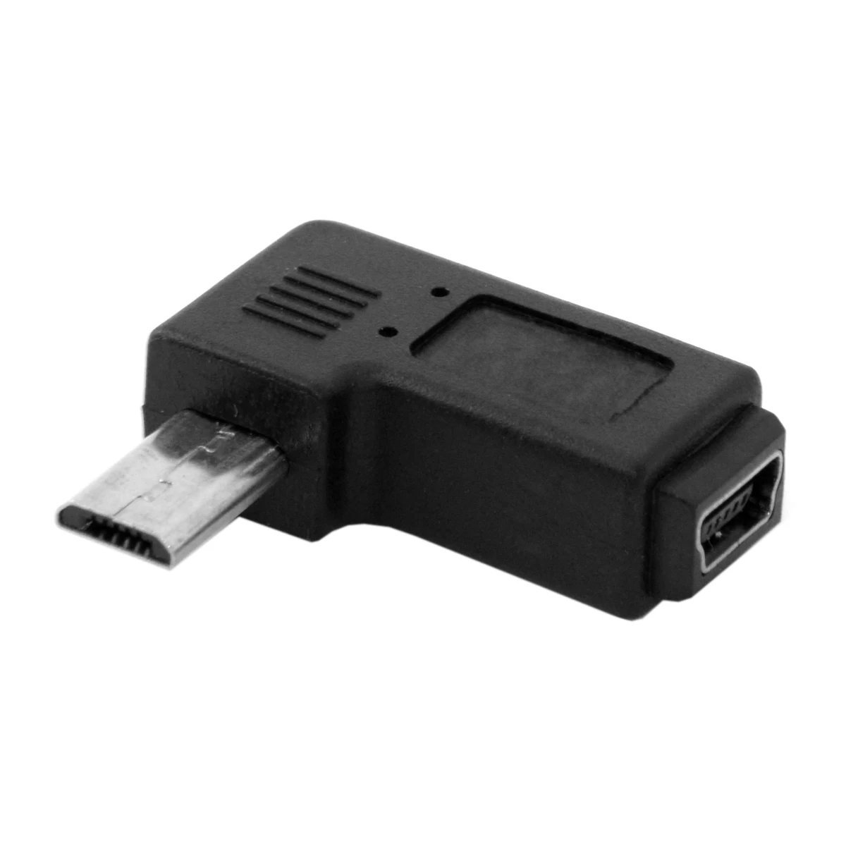 

90 degree right angled MINI USB Female to MICRO USB Male Data sypc power ADAPTER