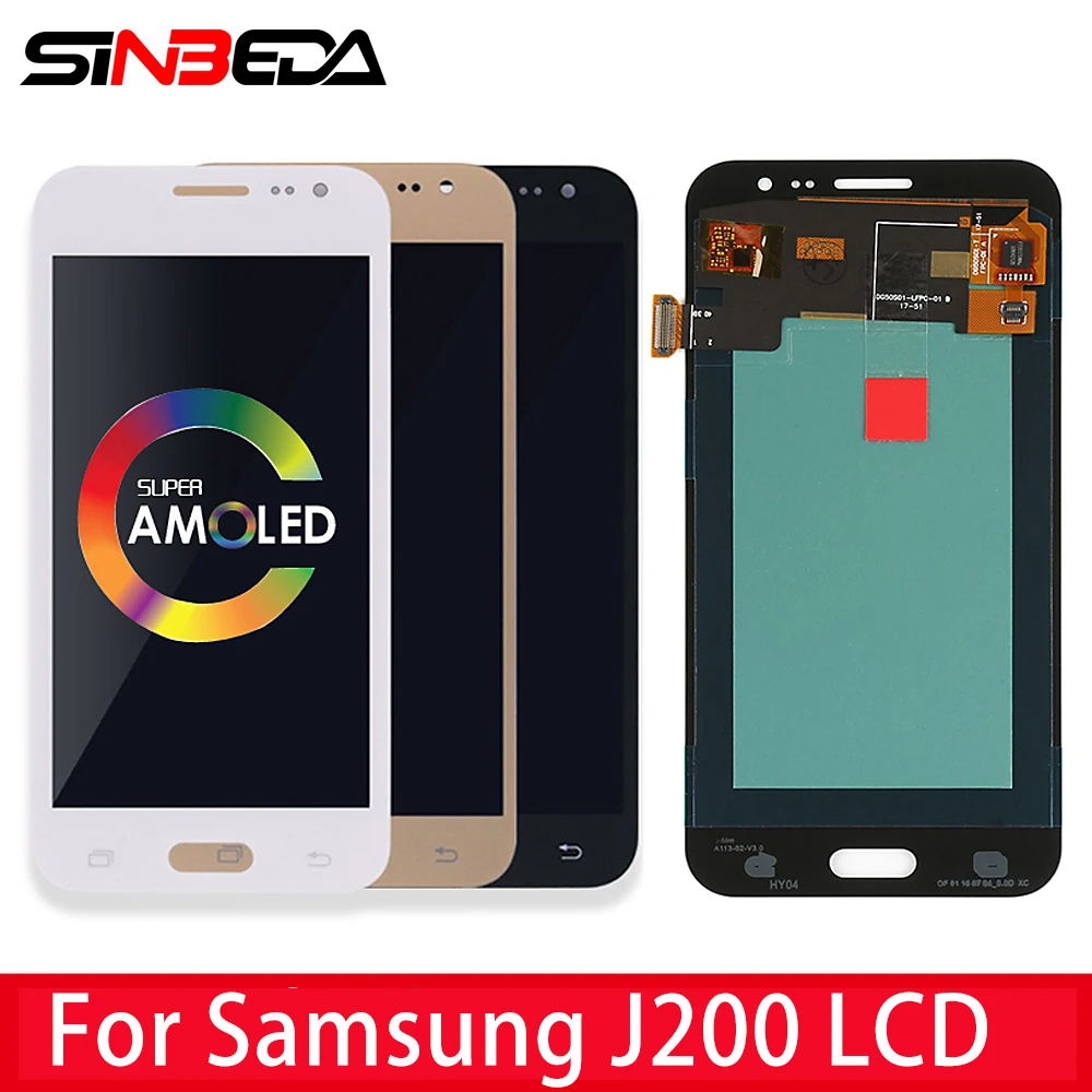 Оригинальный Super AMOLED дисплей для Samsung Galaxy J2 2015 ЖК сенсорный экран с цифровым