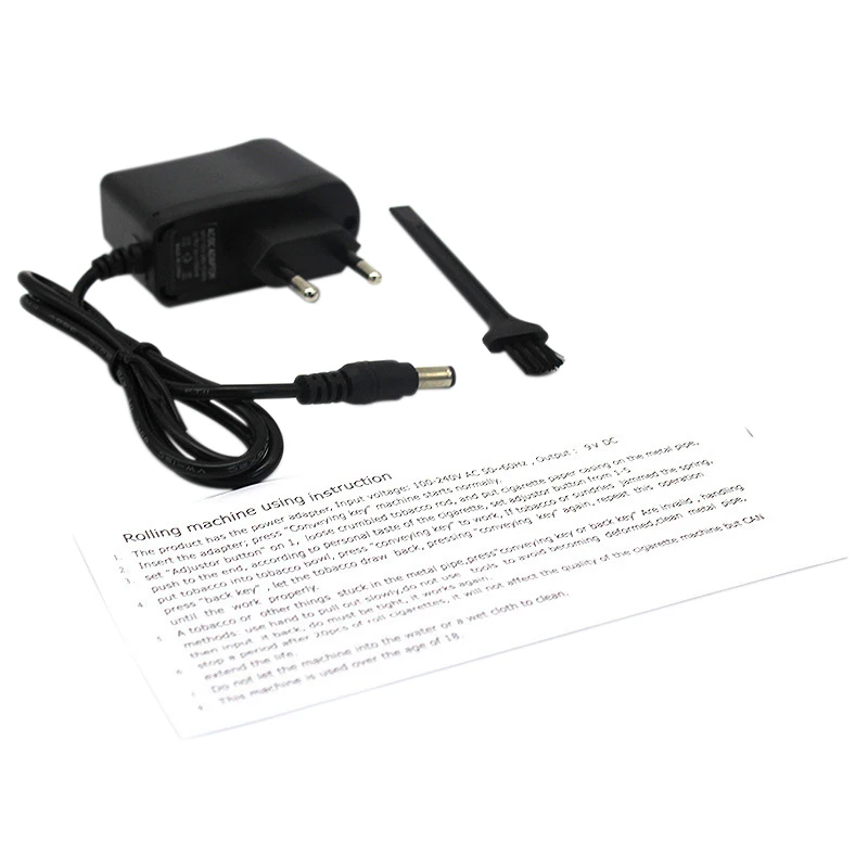 

Electric Easy Automatic Cigarette Rolling Machine Injector With Credibility Function Adapter Tobacco Maker Roller