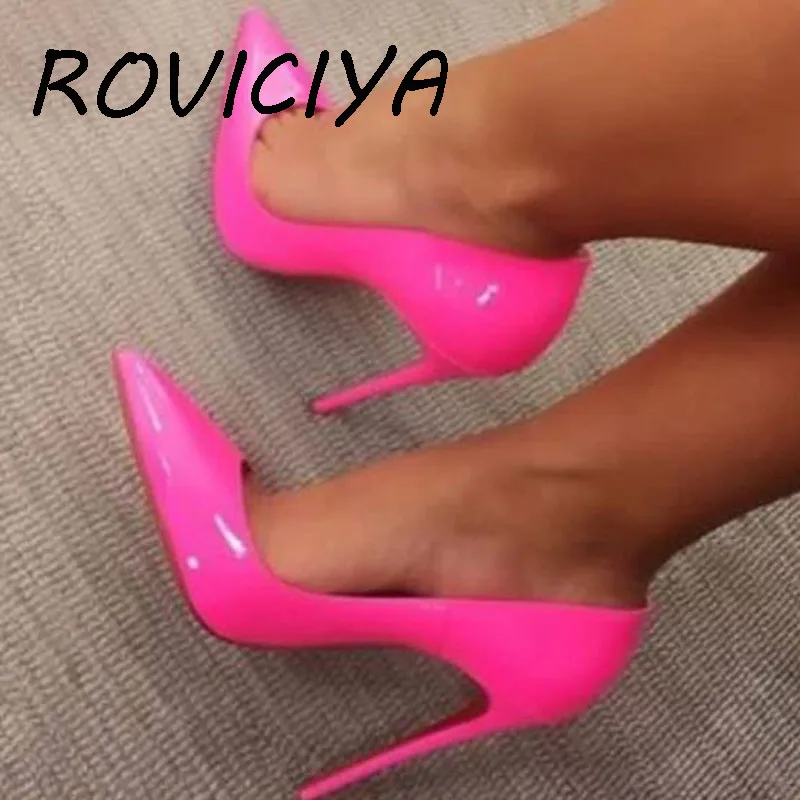 Пикантные женские туфли-лодочки на шпильке 8 10 12 см туфли высоком каблуке