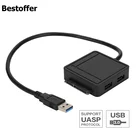USB 3,0 для SATA 3,0 III TF устройство для чтения карт памяти концентратор адаптер кабель HDD SSD 5,0 Гбитс