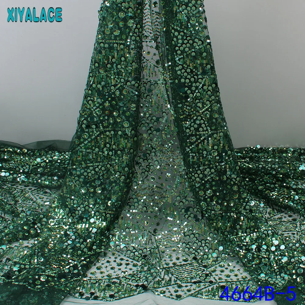 

Нигерийская кружевная ткань 2021, высококачественное кружево, французские блестки, сетчатая кружевная ткань, нигерийские сетчатые кружева с ...