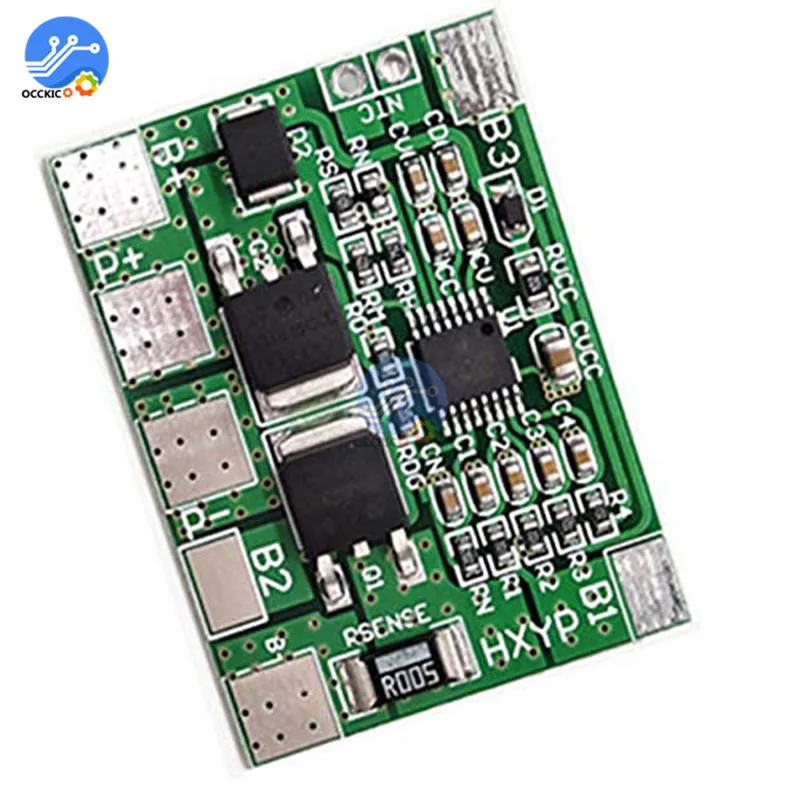 BMS 4S 3 2 V 8A LiFePO4 плата защиты заряда аккумулятора 12 8 14 4 Аккумуляторные блоки PCB |