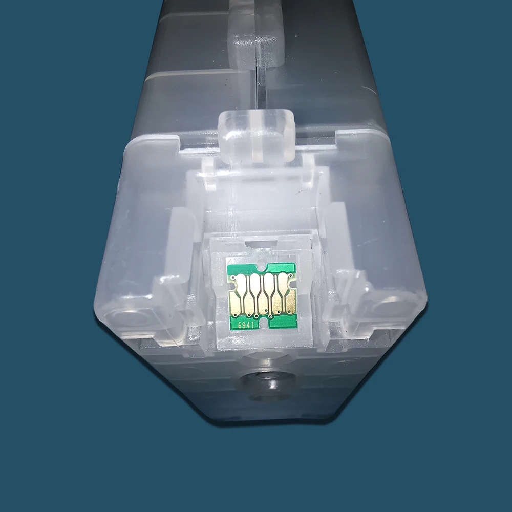 

surecolor T3000 T5000 T7000 700ml refillable cartridge with T6941-T6942 auto reset chip for epson printer