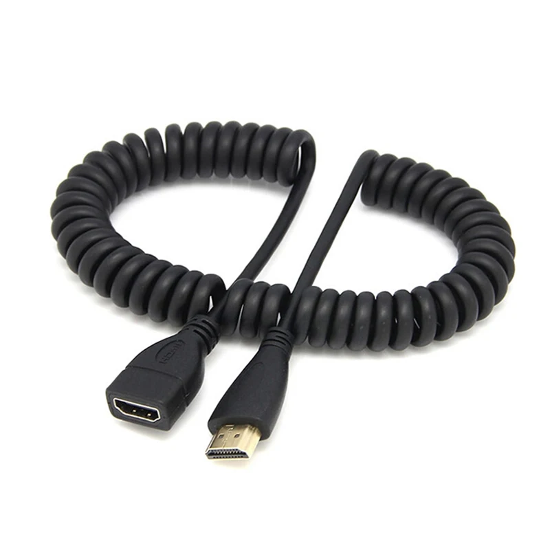 Высокоскоростной Выдвижной кабель HDMI версии 1 4 с Ethernet Type A штекер-гнездо