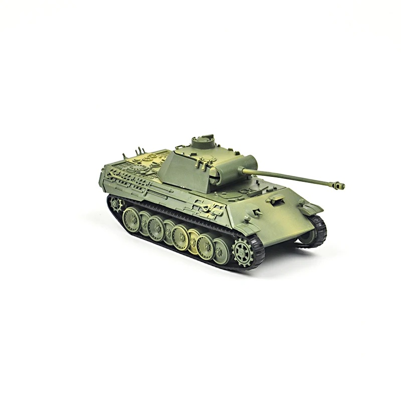 V Panther green 1/72 4D сборные солдатики Тигр пантера Танк штурмовые модели здания литые игрушки War-II - Цвет: V Panther green