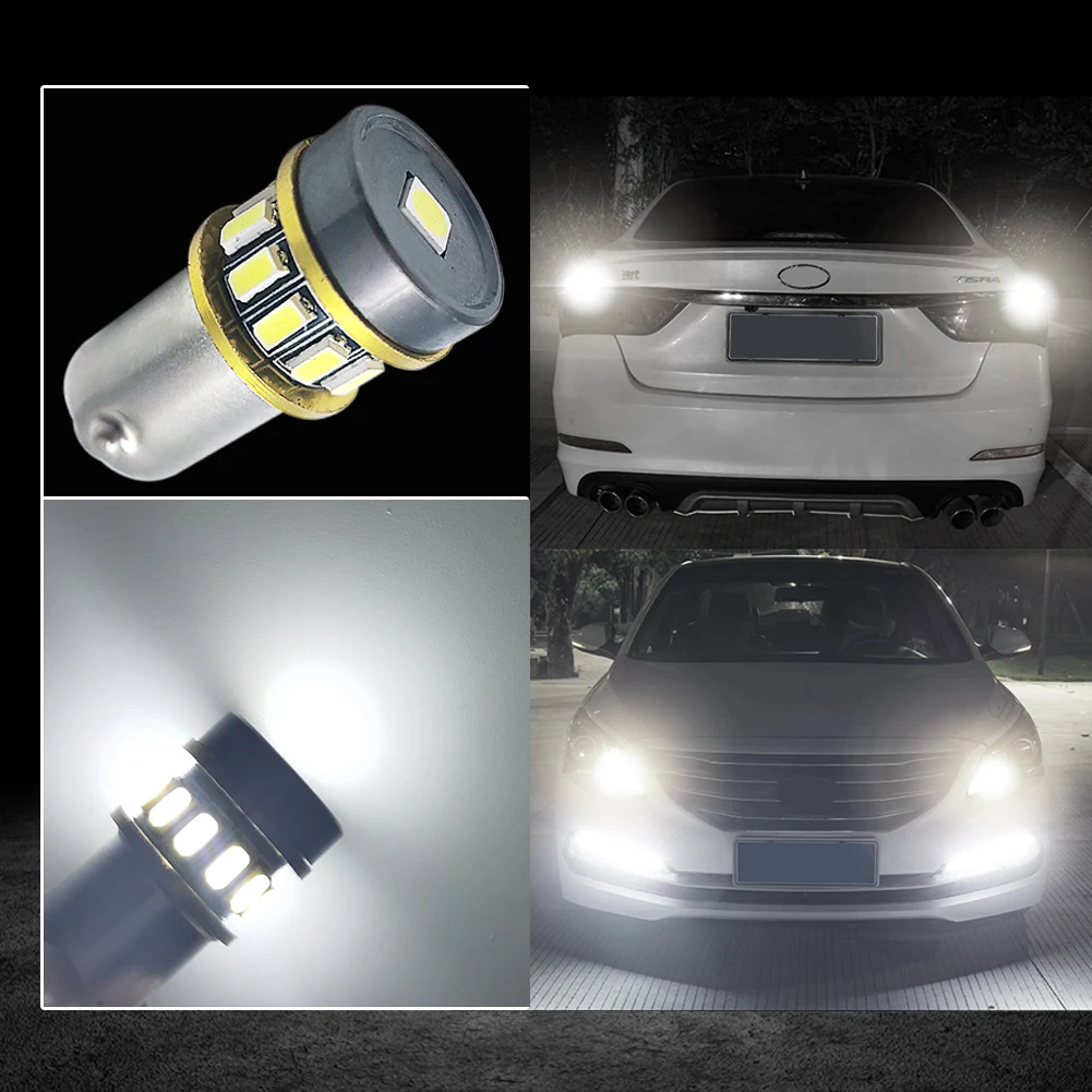 

RUIANDSION 2Pcs BA9S T4W 300Lm 10V-30V 12V 24V Car Dome Reading Map Led Bulb Door Light Motorcycle Clearance Lamp White 6000K