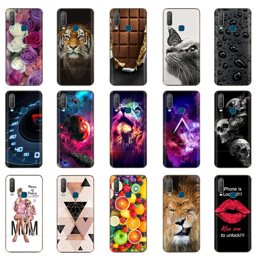 

Silicon Case For Vivo U10 Case Print Soft TPU Cartoon Phone Cover For Vivo U10 U3x Case Cover Smartphone Bag Shell Bumper Fundas