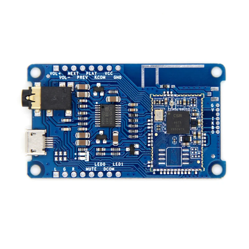 Плата декодера CSR8675 Bluetooth V5.0 PCM5102A низкомощный APTX/APTXLL/APTXHD без потерь