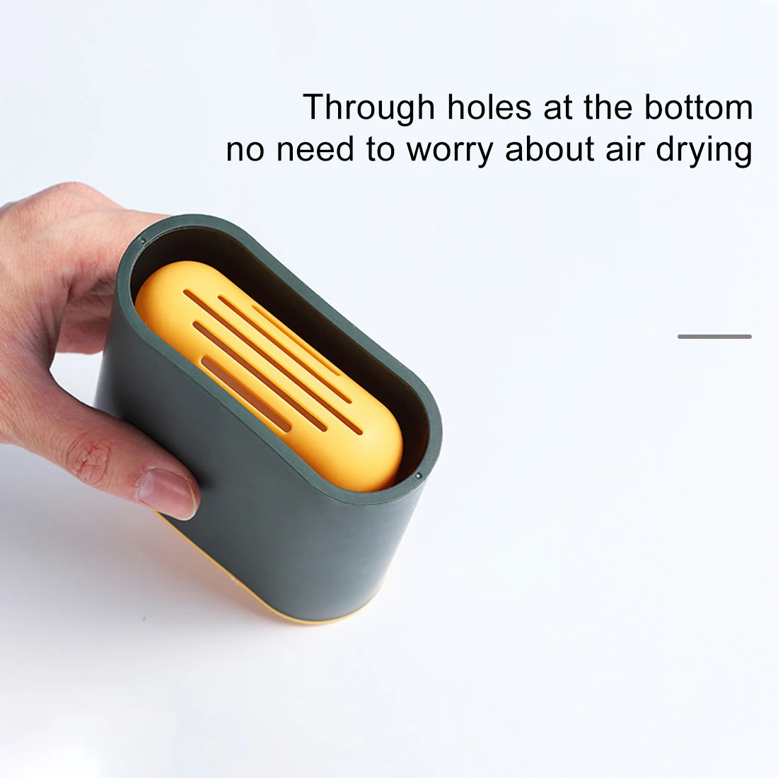 Силиконовая щетка для унитаза настенное крепление плоская головка гибкая мягкая