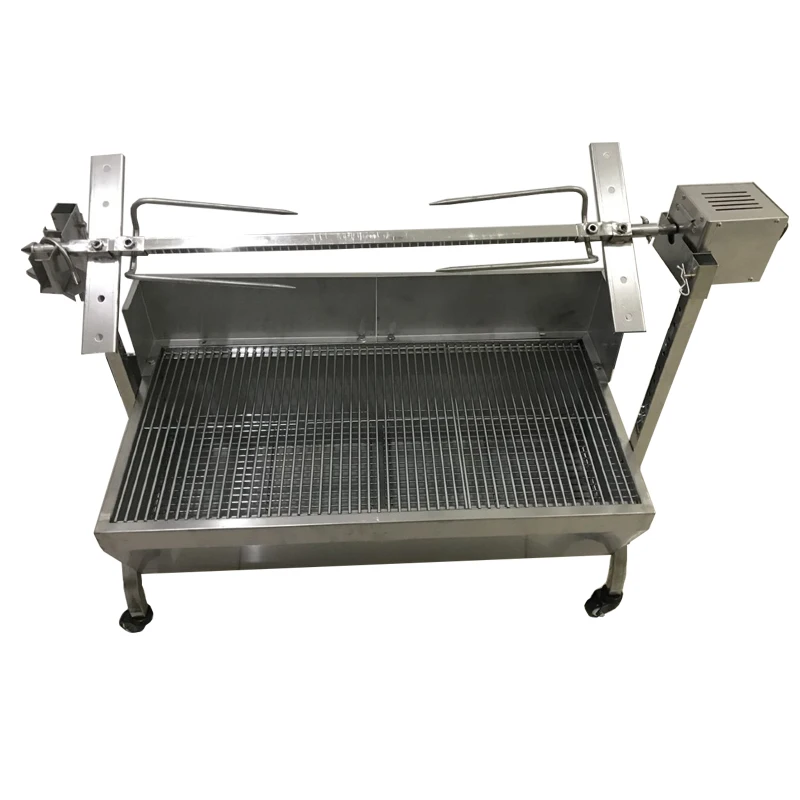 

Stainless steel kebab grill BBQ Barbecue Grill rotary grill Picnic Burner Camping Barbecue mutton / goat / chicken barbecue