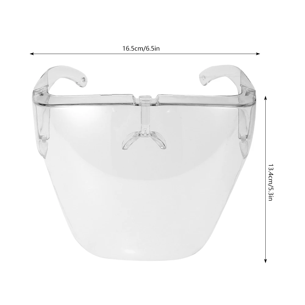 

Universal Face Shield Helmet Breathable Transparent Anti-Fog Anti-Shock Scratchproof Stylish Durable Protect Safety Mask Helmet