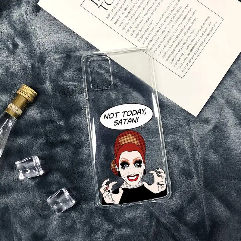 Прозрачный чехол RuPaul Drag Queen для телефона Samsung A12 5G A71 4G A70 A52 A51 A40 A31 A21S A20 A50 A30 S