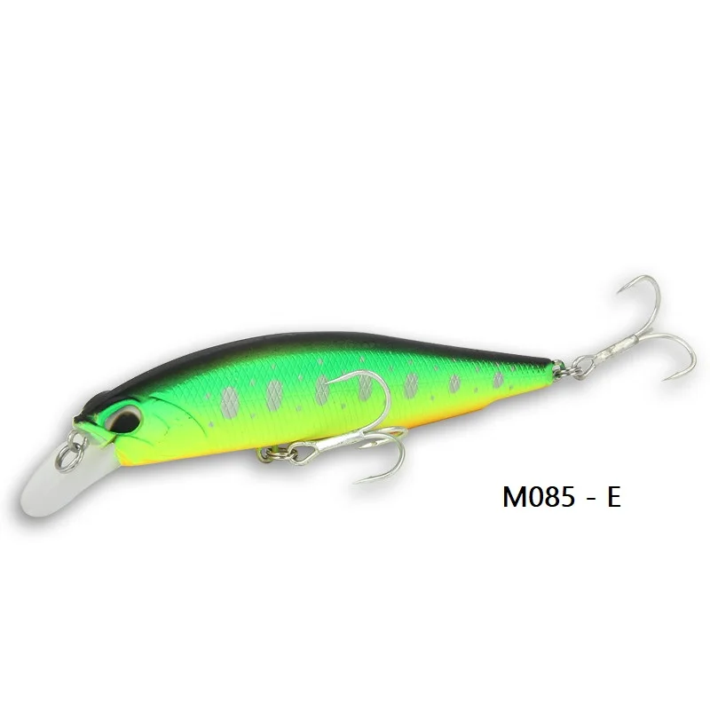 M085 - E Новые 14g 10 мм Minnow приманки для ловли рыбы; много цветов; Зимние Высокое качество плавающая качели плавающая приманка рыболовные снасти воблер pesca подледной рыбалки - Цвет: M085 - E