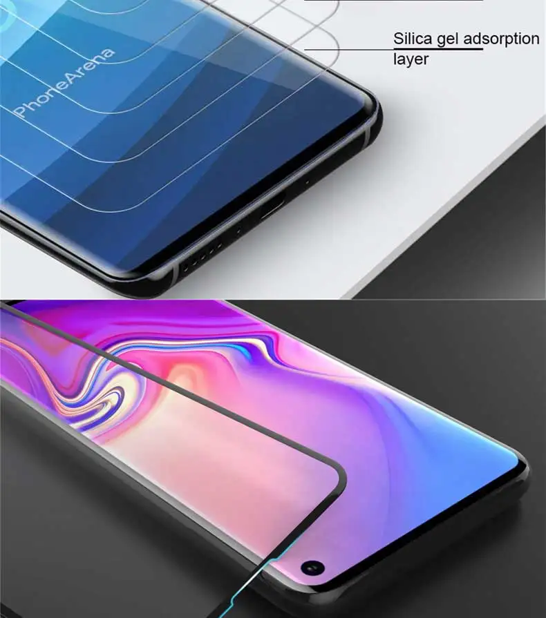 100D полный изогнутый экран закаленное стекло для samsung Galaxy S10E S10 Plus Note 10 S10+ Защитная пленка для экрана