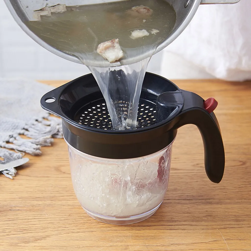 Fat Separator With Bottom Release, Fat Separator with Strainer Fat Separator With Bottom Release Fat Separator