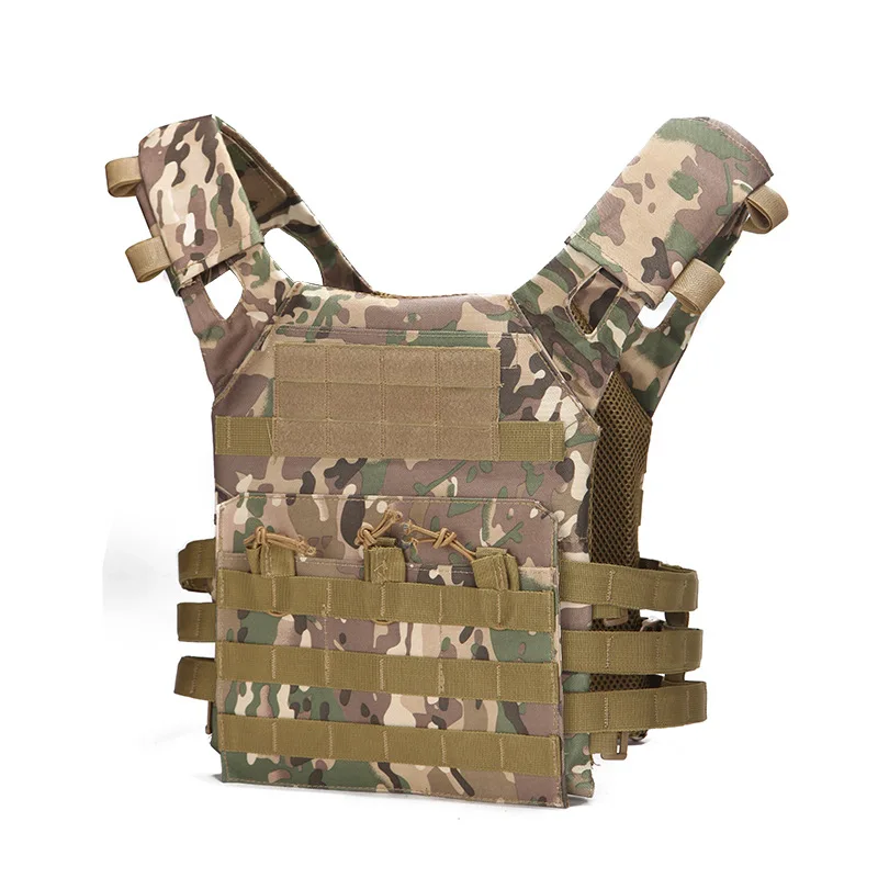 

600D Hunting Tactical Vest Military Molle Plate Carrier Magazine Airsoft Paintball JPC Outdoor Protective Lightweight Vest Gear