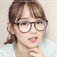 fashion transparent round glasses clear frame women spectacle myopia glasses eyeglasses frame nerd optical clear lens party