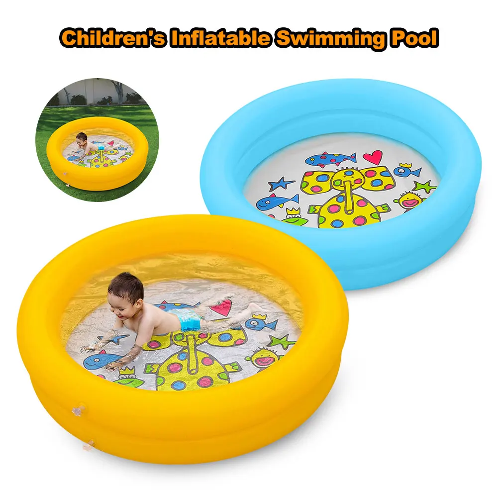 

60 * 60*15 cm Baby Inflatable Swimming Pool Children's Toys Paddling Pool Tub Sand Pool Ocean Ball Pool Home Outdoor Swimming Po