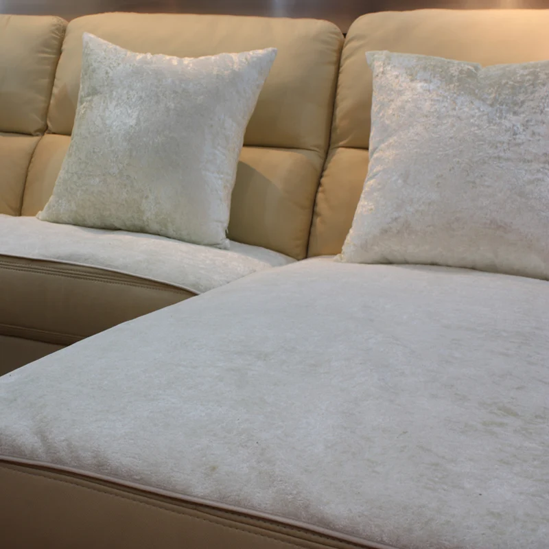 

style Four seasons sofa cover Anti-skid leather Plush towel sofa cover modern slipcover custom made L shape sofacover